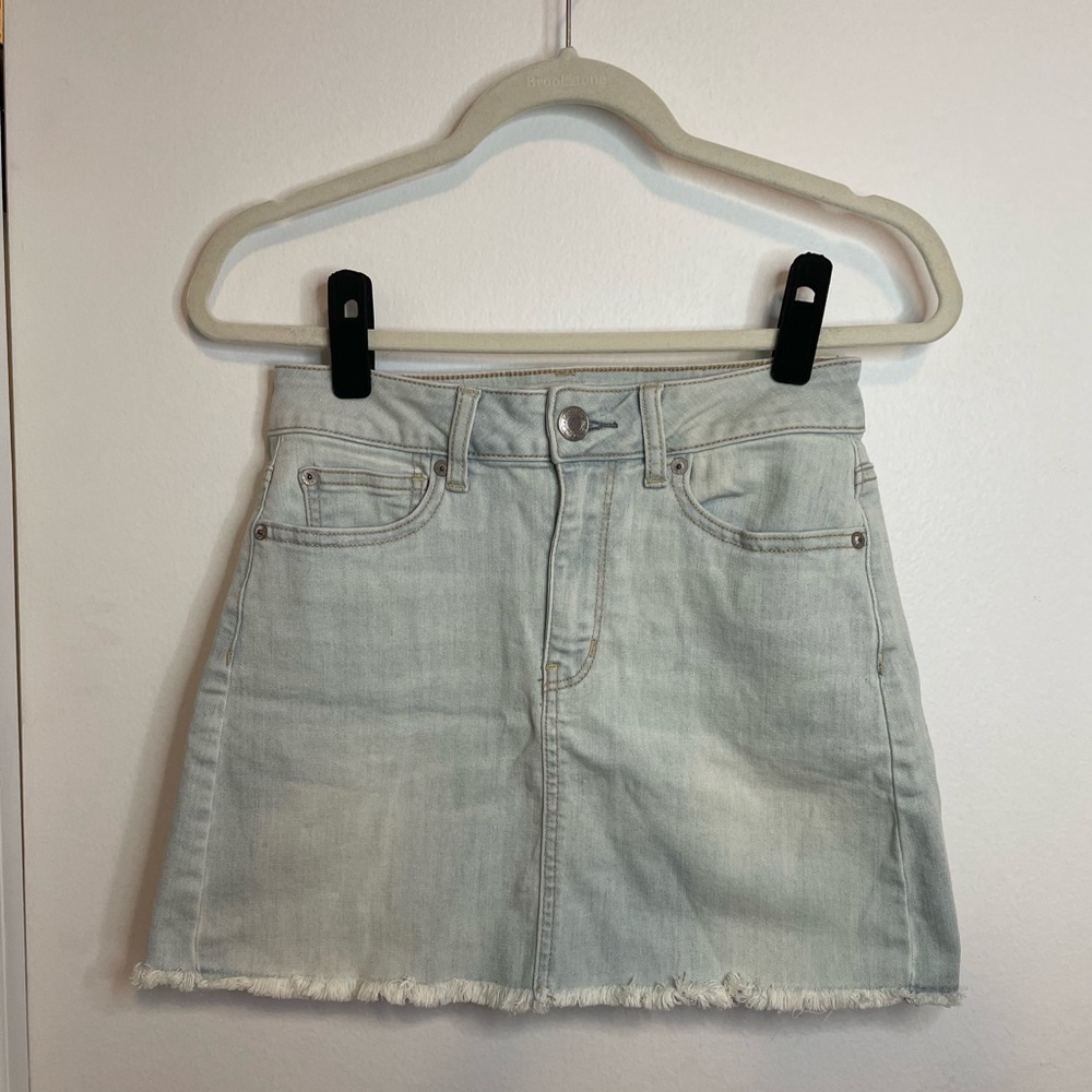 Denim skirt